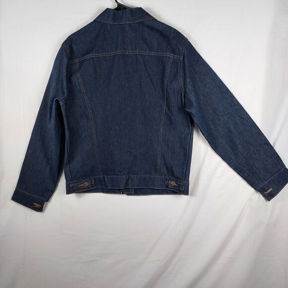 Big Smith Vintage Denim Chore Jacket Deadstock WPL 9477 USA Made Unworn Sz Mediu - Picture 3 of 12